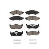 Front Rear Ceramic Brake Pads Kit For Nissan Titan Armada Pathfinder INFINITI QX56 TITAN KCX-100350