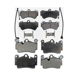 Front Rear Ceramic Brake Pads Kit For Porsche Cayenne Volkswagen Touareg With 330mm Diameter Rotor KTC-100016