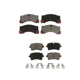 Front Rear Ceramic Brake Pads Kit For Porsche Macan KCX-100156