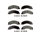 Front Rear Ceramic Brake Pads Kit For Ram 5500 Dodge Sterling Truck 4500 Bullet 45 55 KTC-100619