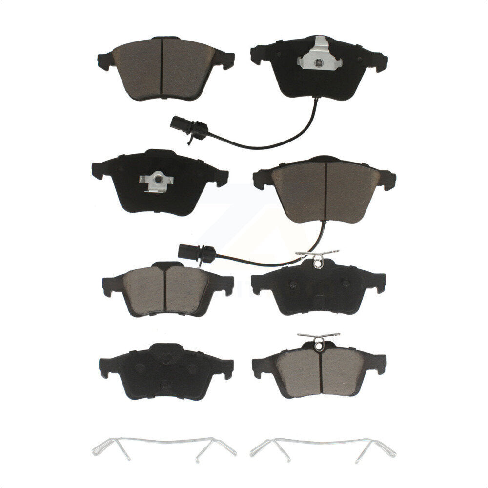 Front Rear Ceramic Brake Pads Kit For Saab 9-3 9-3X KCX-100420