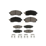 Front Rear Ceramic Brake Pads Kit For Subaru Crosstrek Impreza KCX-100452