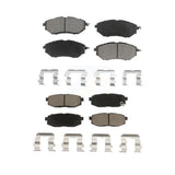Front Rear Ceramic Brake Pads Kit For Subaru Forester Outback Legacy Tribeca B9 KCX-100111