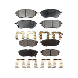 Front Rear Ceramic Brake Pads Kit For Subaru Forester Outback Legacy Tribeca B9 KTC-100051