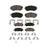 Front Rear Ceramic Brake Pads Kit For Subaru Outback Impreza Forester Legacy Baja KCX-100110