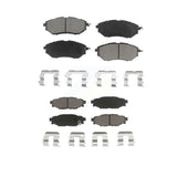 Front Rear Ceramic Brake Pads Kit For Subaru WRX KCX-100463