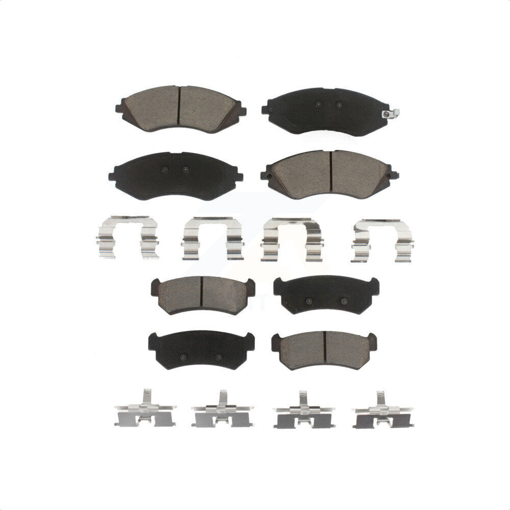 Front Rear Ceramic Brake Pads Kit For Suzuki Forenza Reno Chevrolet Optra KCX-100505