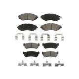Front Rear Ceramic Brake Pads Kit For Suzuki Forenza Reno Chevrolet Optra KCX-100505