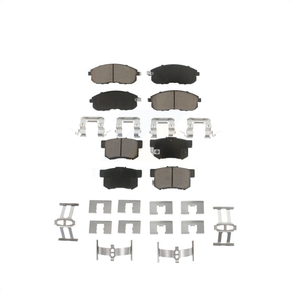 Front Rear Ceramic Brake Pads Kit For Suzuki SX4 Crossover KCX-100305