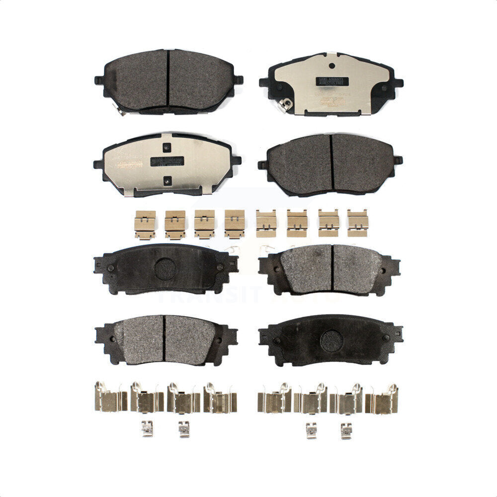 Front Rear Ceramic Brake Pads Kit For Toyota C-HR KTC-100597