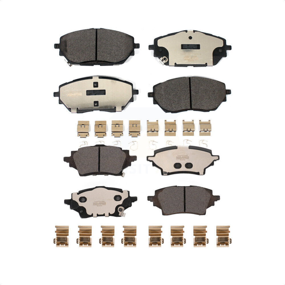 Front Rear Ceramic Brake Pads Kit For Toyota C-HR KTC-100657