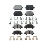Front Rear Ceramic Brake Pads Kit For Toyota Camry Avalon Solara KTC-100372