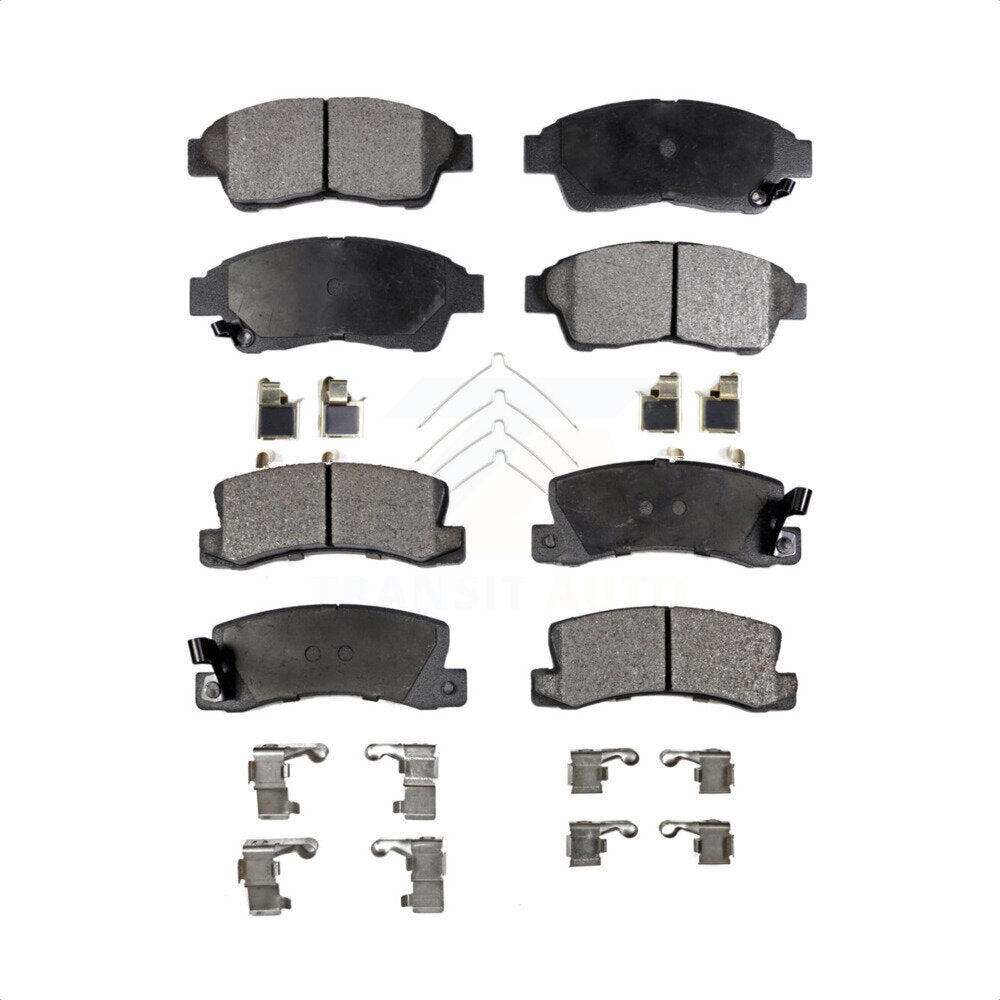 Front Rear Ceramic Brake Pads Kit For Toyota Camry Celica KTC-100342