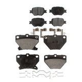 Front Rear Ceramic Brake Pads Kit For Toyota Celica KTC-100408