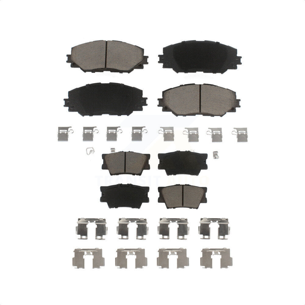 Front Rear Ceramic Brake Pads Kit For Toyota RAV4 Lexus HS250h KCX-100430