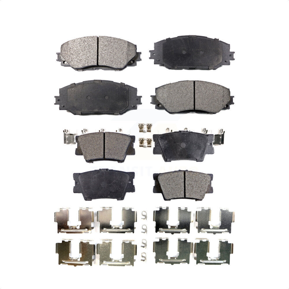 Front Rear Ceramic Brake Pads Kit For Toyota RAV4 Lexus HS250h KTC-100105