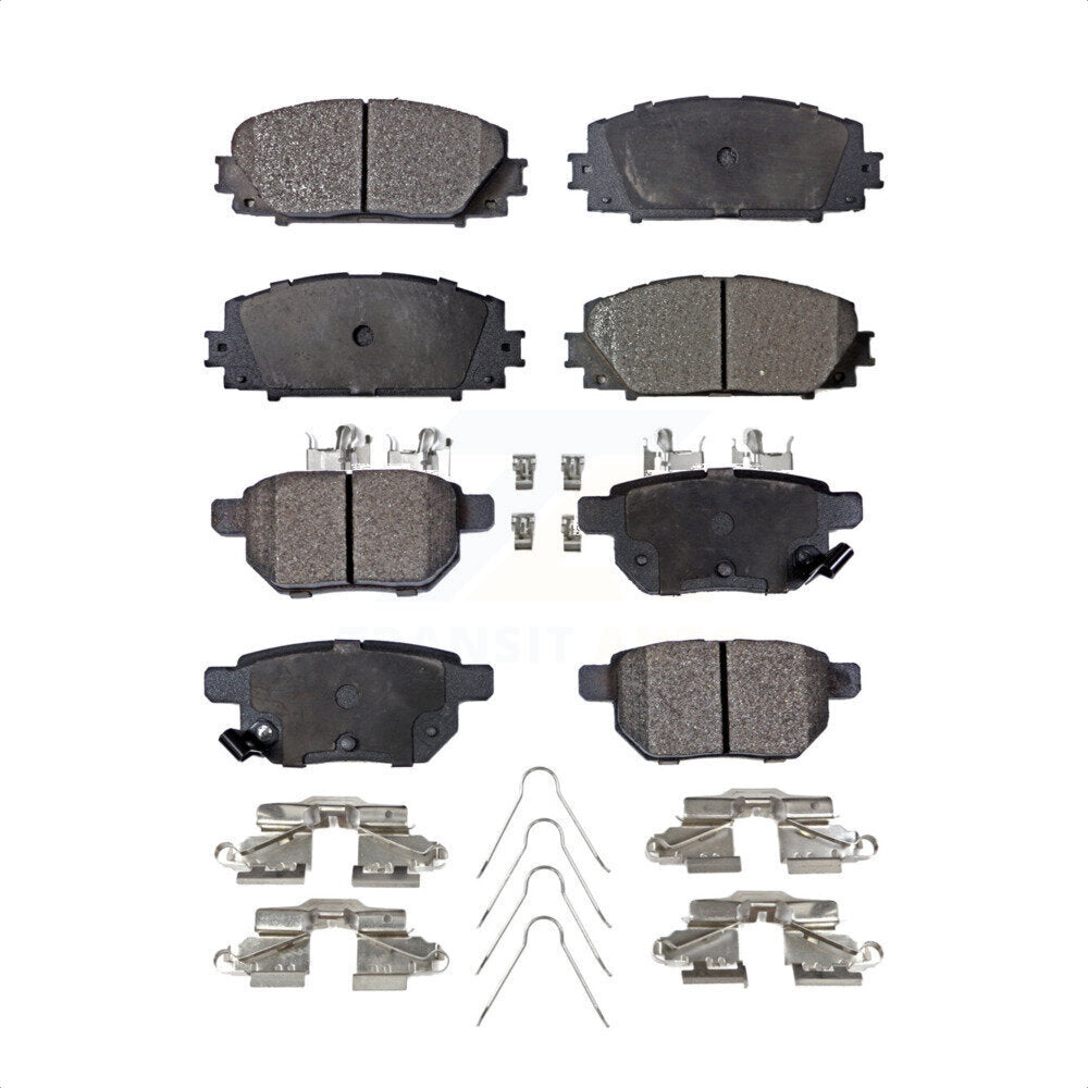 Front Rear Ceramic Brake Pads Kit For Toyota Yaris KTC-100093