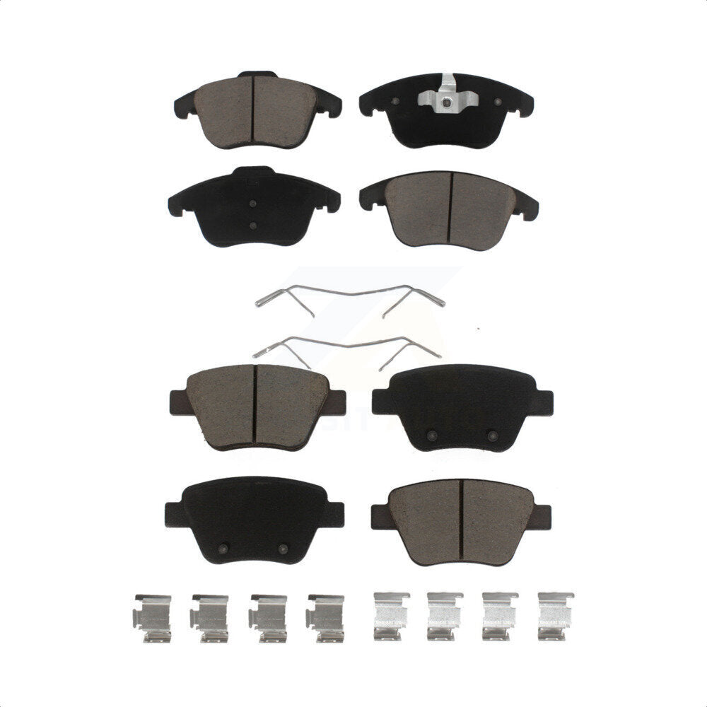 Front Rear Ceramic Brake Pads Kit For Volkswagen Passat KCX-100326