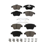 Front Rear Ceramic Brake Pads Kit For Volkswagen Passat KCX-100326