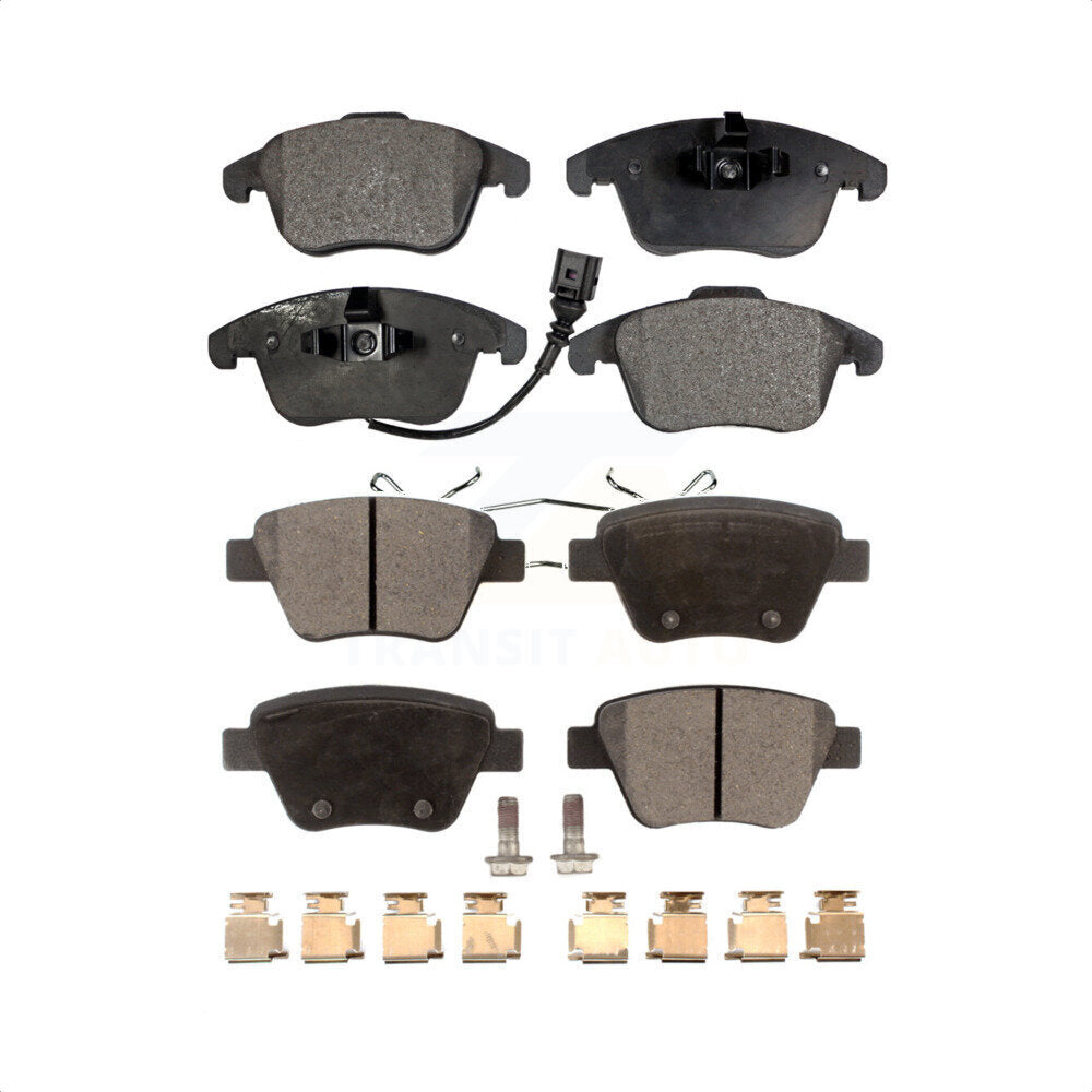 Front Rear Ceramic Brake Pads Kit For Volkswagen Passat KTC-100169