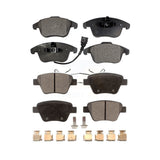 Front Rear Ceramic Brake Pads Kit For Volkswagen Passat KTC-100169