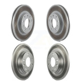 Front Rear Coated Disc Brake Rotors Kit For 2003-2005 Mazda 6 KG-100961