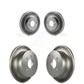 Front Rear Coated Disc Brake Rotors Kit For 2007-2009 Hyundai Santa Fe KG-101064