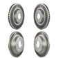 Front Rear Coated Disc Brake Rotors Kit For 2008-2009 Saturn Astra KG-100910