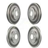 Front Rear Coated Disc Brake Rotors Kit For 2008-2015 Scion xB KG-101035