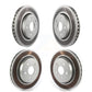 Front Rear Coated Disc Brake Rotors Kit For 2012 Jeep Grand Cherokee 6.4L With 330mm Diameter Rotor KG-101803