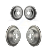 Front Rear Coated Disc Brake Rotors Kit For 2014-2017 Nissan Juke Nismo RS KG-101087