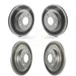 Front Rear Coated Disc Brake Rotors Kit For 2016-2018 Mazda CX-3 FWD KG-101184