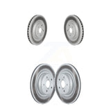 Front Rear Coated Disc Brake Rotors Kit For 2019-2022 Subaru Ascent KG-101589
