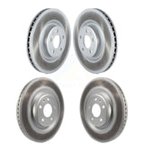 Front Rear Coated Disc Brake Rotors Kit For Audi Q5 A5 Quattro A4 A6 Sportback allroad KG-101290