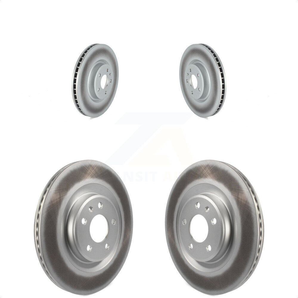 Front Rear Coated Disc Brake Rotors Kit For Audi Q7 SQ5 S5 S4 Sportback Q5 PHEV KG-101593