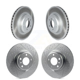 Front Rear Coated Disc Brake Rotors Kit For BMW 230i xDrive M240i KG-101743