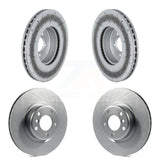 Front Rear Coated Disc Brake Rotors Kit For BMW 230i xDrive M240i KG-101744