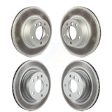 Front Rear Coated Disc Brake Rotors Kit For BMW 328i 323i KG-101093