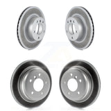 Front Rear Coated Disc Brake Rotors Kit For BMW 328i 328xi 325xi KG-101037