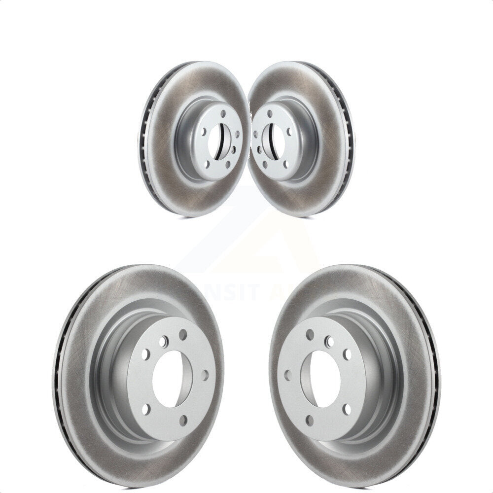 Front Rear Coated Disc Brake Rotors Kit For BMW 328i KG-101206