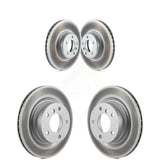 Front Rear Coated Disc Brake Rotors Kit For BMW 328i KG-101206