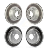 Front Rear Coated Disc Brake Rotors Kit For BMW 328i xDrive X1 328xi KG-101094