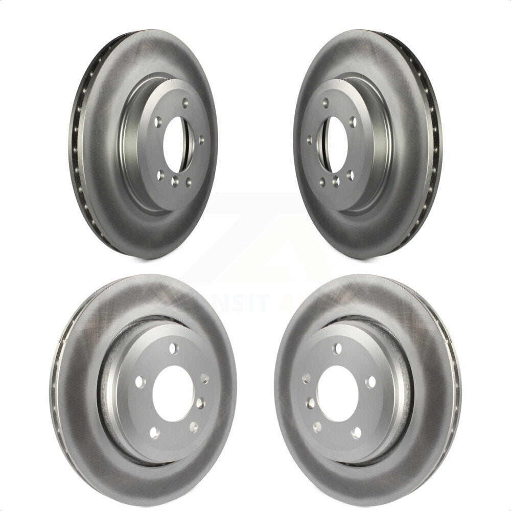 Front Rear Coated Disc Brake Rotors Kit For BMW 330Ci 330i 330xi KG-100928