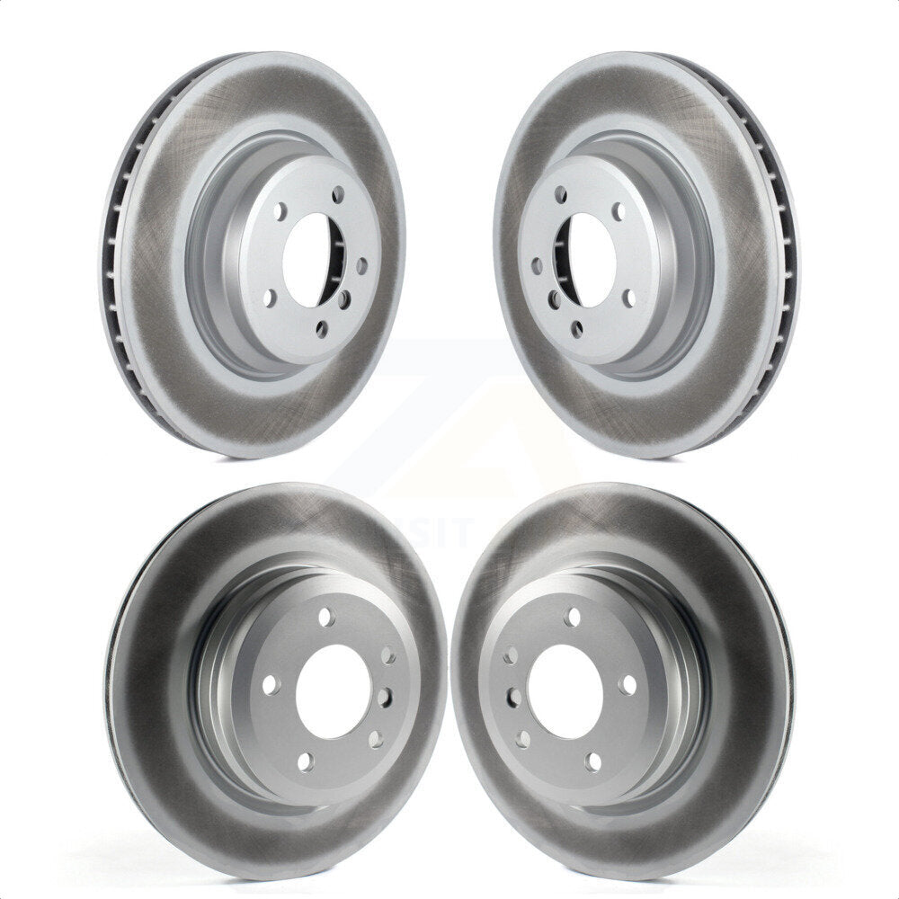 Front Rear Coated Disc Brake Rotors Kit For BMW 335i X1 xDrive 335xi 335d 335is KG-101092
