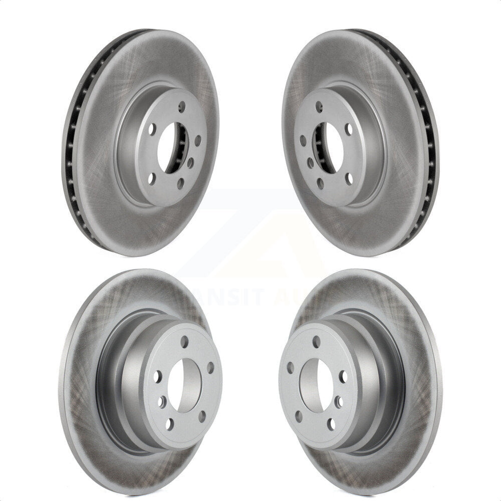 Front Rear Coated Disc Brake Rotors Kit For BMW X5 KG-100905
