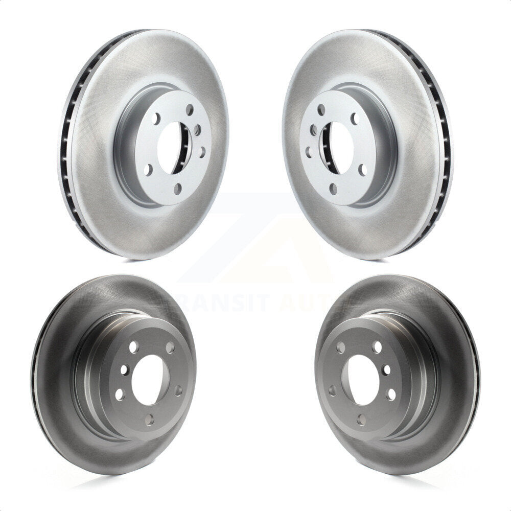 Front Rear Coated Disc Brake Rotors Kit For BMW X5 X6 KG-101061