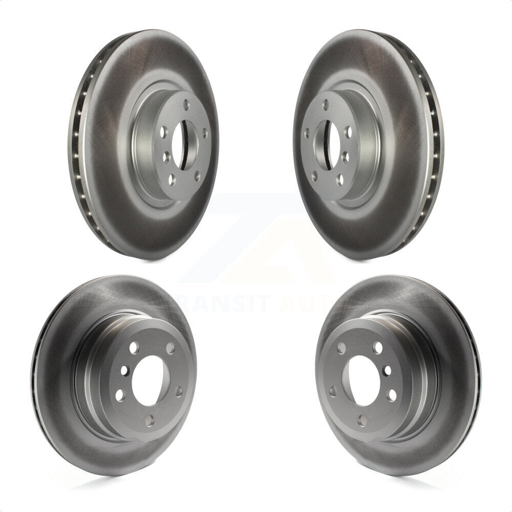Front Rear Coated Disc Brake Rotors Kit For BMW X5 X6 KG-101062