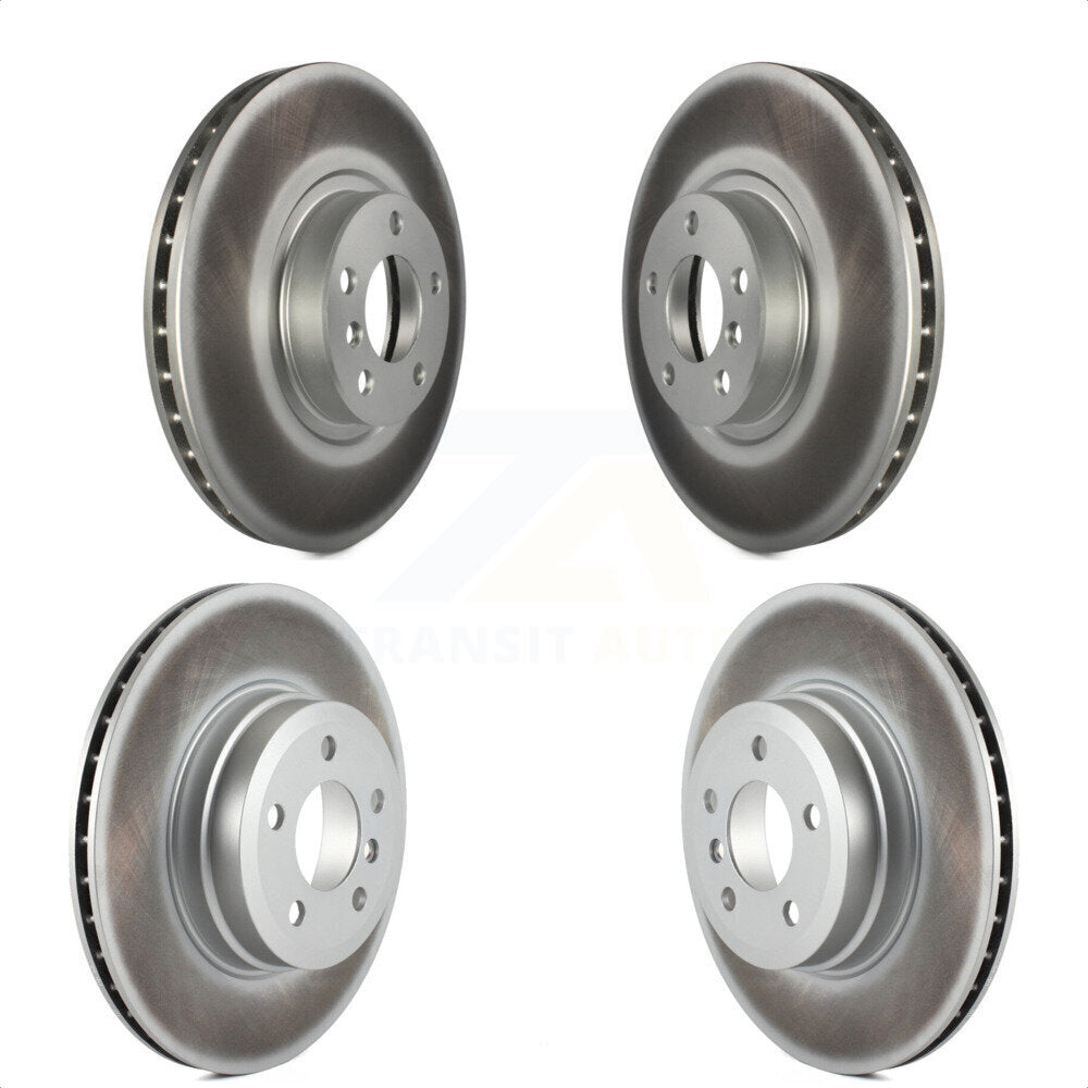 Front Rear Coated Disc Brake Rotors Kit For BMW X5 X6 KG-101063