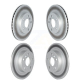 Front Rear Coated Disc Brake Rotors Kit For BMW i3 i3s KG-101556