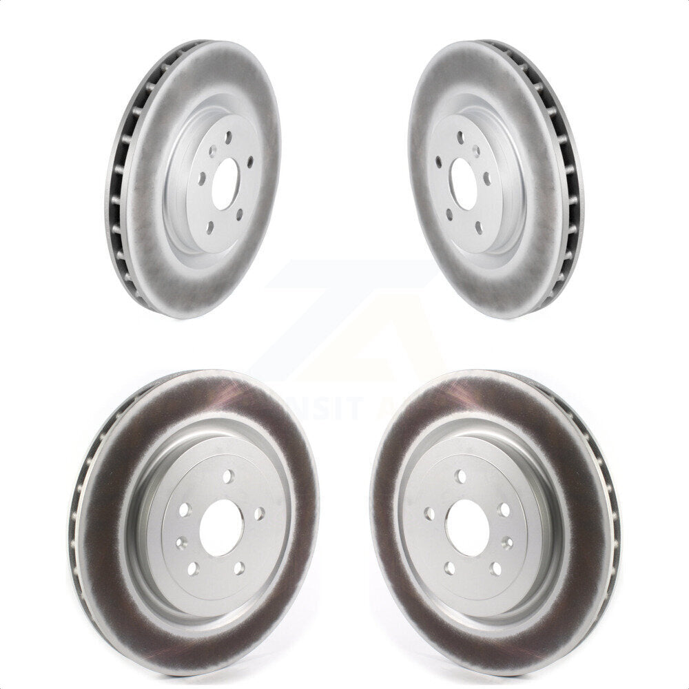 Front Rear Coated Disc Brake Rotors Kit For Chevrolet Camaro KG-101228